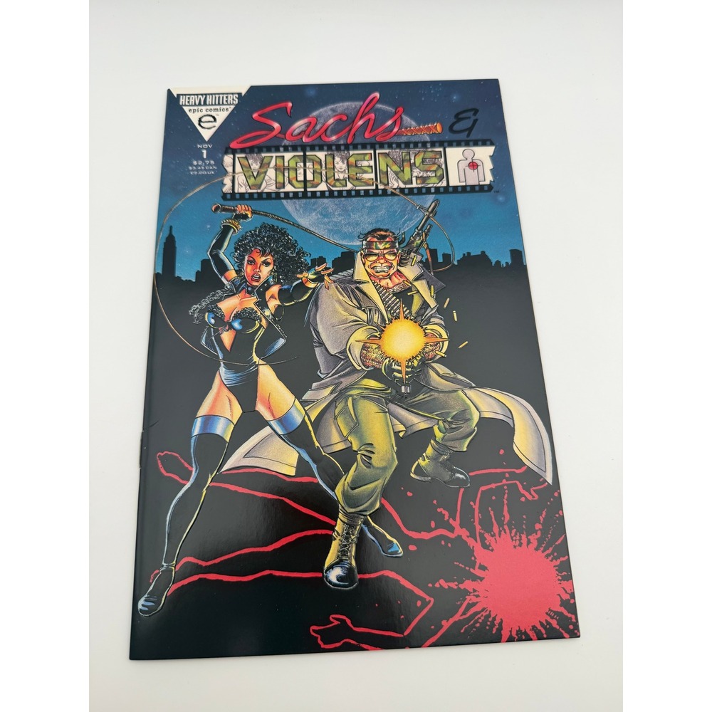 Sachs and Violens 1 Epic Comics Heavy Hitters 1993 Peter David George Perez